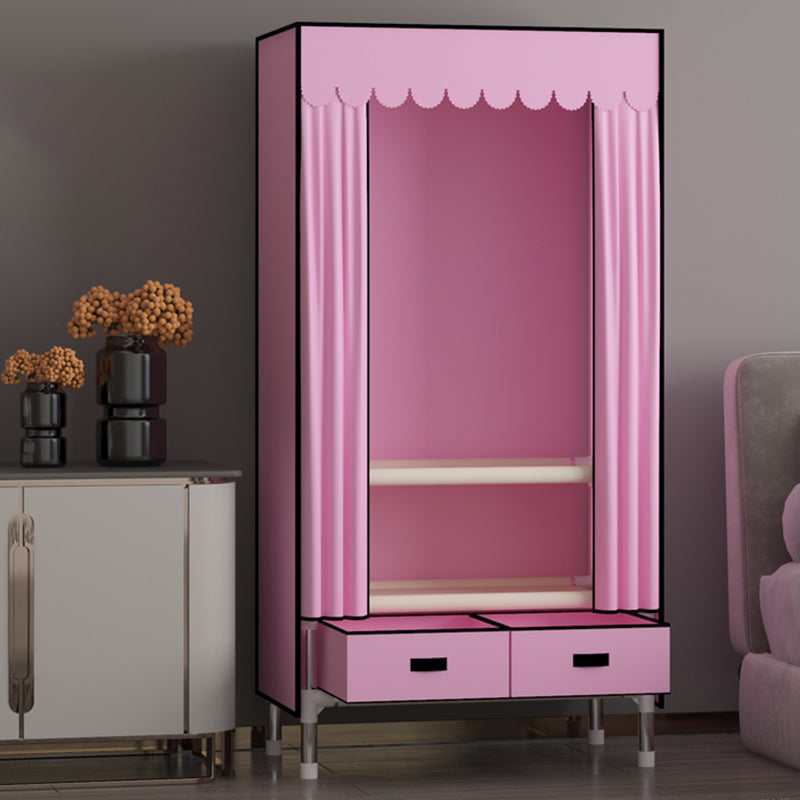 Armadio in metallo armadio armadio in stile contemporaneo con cassetti