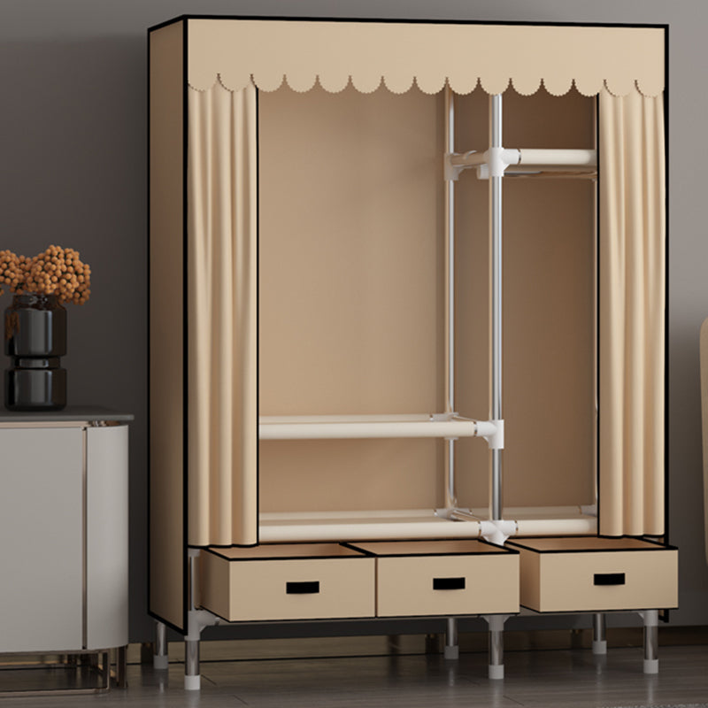 Armadio in metallo armadio armadio in stile contemporaneo con cassetti