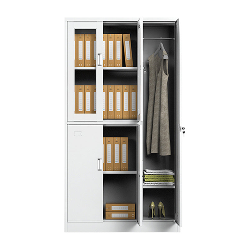 Metalen witte opbergkast eigentijdse kast voor badkamer