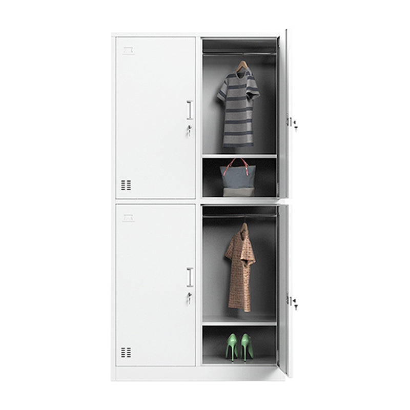 Metalen witte opbergkast eigentijdse kast voor badkamer