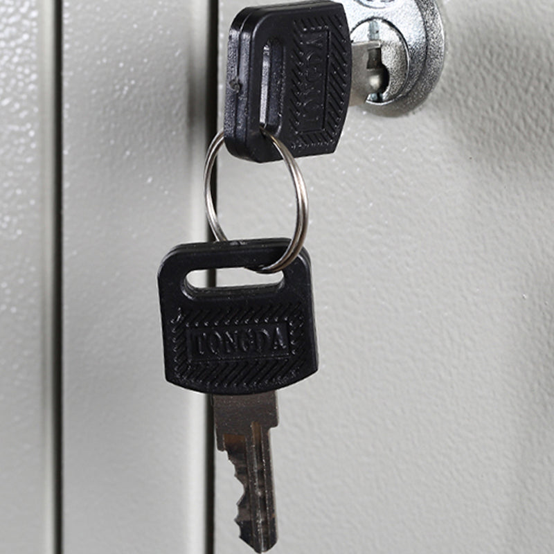 Metalen witte opbergkast eigentijdse kast voor badkamer