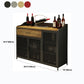 Sideboard in metallo in metallo in stile stile contemporaneo con porta per la cucina