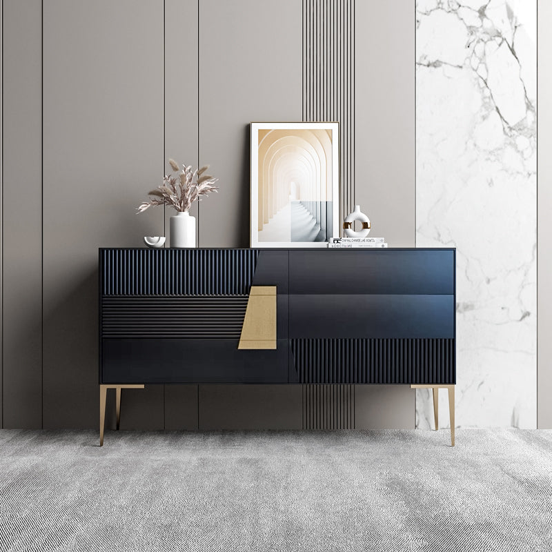 Contemporary Side Board Wood Sideboard with Drawers for Dining Room Clearhalo 'buffet_sideboard' 'Buffets & Sideboards' 'furn' 'furn_buffet_sideboard' 'Furniture' 'Kitchen & Dining Furniture' 5530755