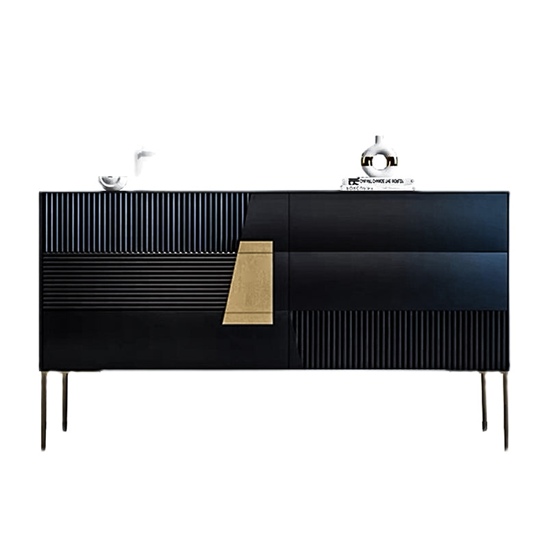 Contemporary Side Board Wood Sideboard with Drawers for Dining Room Clearhalo 'buffet_sideboard' 'Buffets & Sideboards' 'furn' 'furn_buffet_sideboard' 'Furniture' 'Kitchen & Dining Furniture' 5530759
