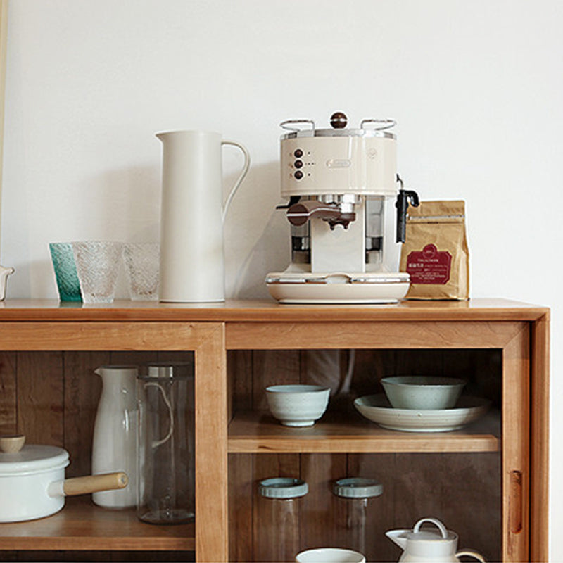 Scheda laterale contemporanea Sideboard in legno massiccio per sala da pranzo