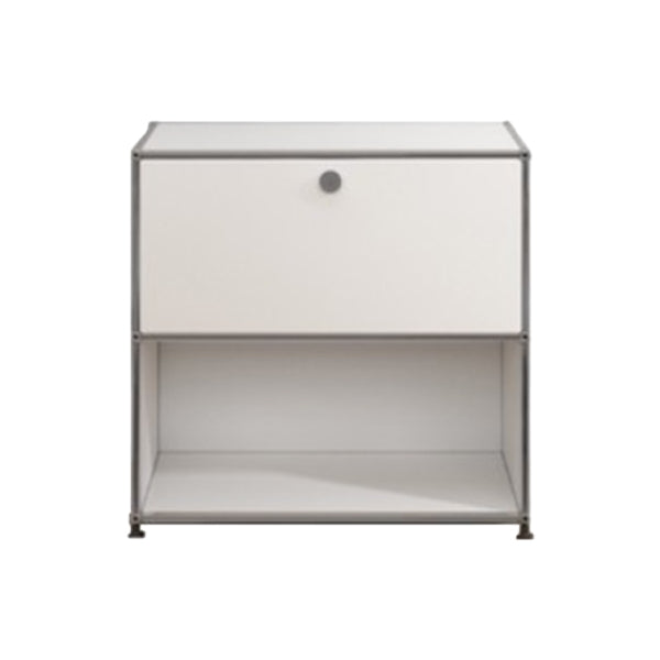 Sidebordo in acciaio inossidabile in stile moderno Sideboard bianca per soggiorno