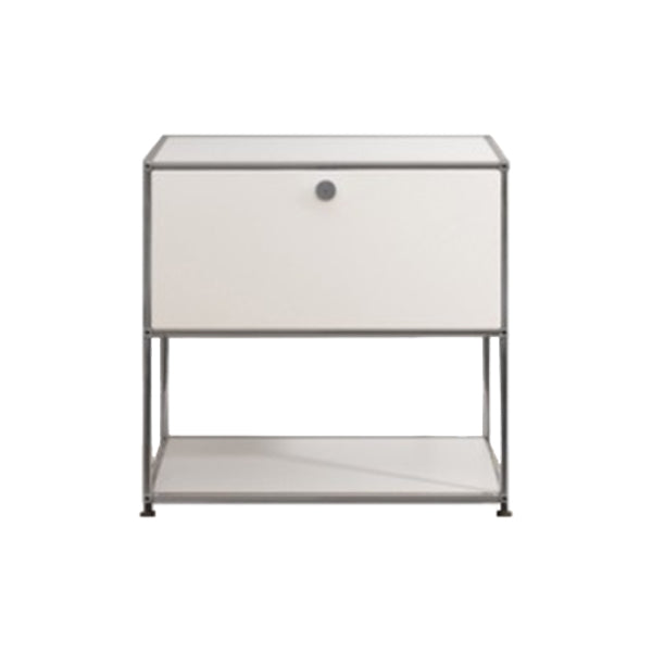 Sidebordo in acciaio inossidabile in stile moderno Sideboard bianca per soggiorno