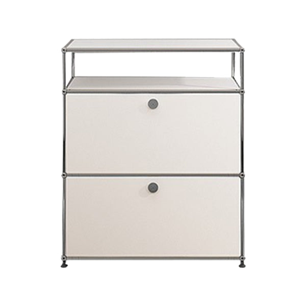 Sidebordo in acciaio inossidabile in stile moderno Sideboard bianca per soggiorno