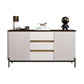 Porte e 3 cassette credenza in pietra in pietra glam sideboard per cucina