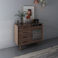 Porta e cassetto Sideboard Wood Simple Style Armadio per sala da pranzo