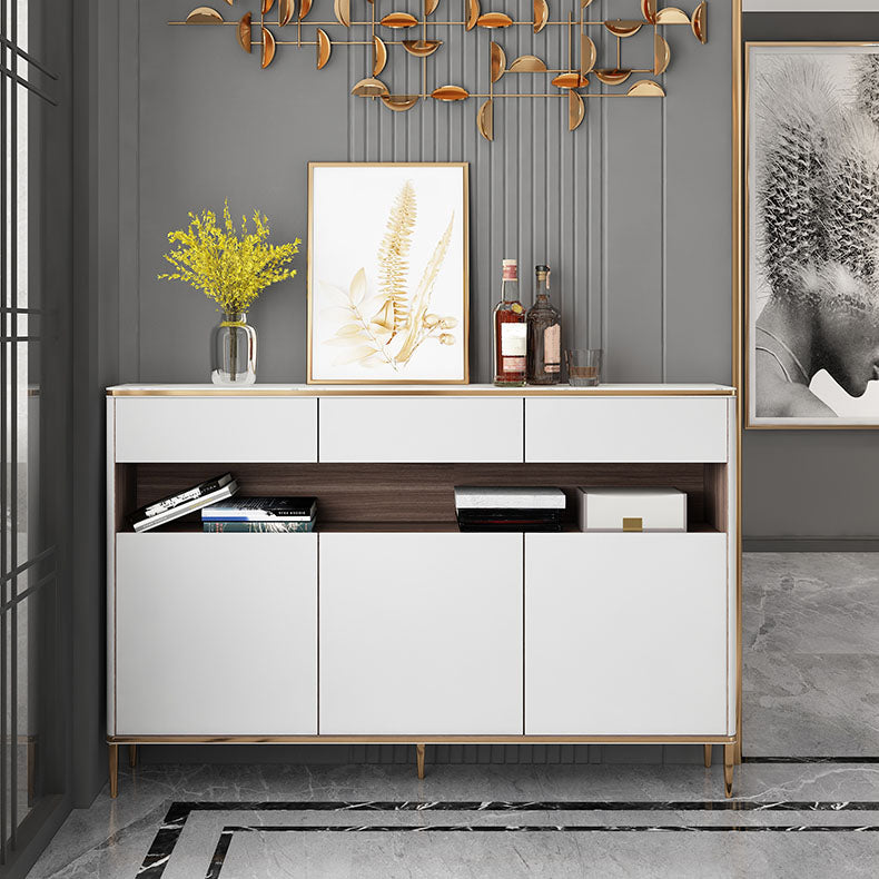 Server della porta e dei cassetti in stile glam per la cucina di casa