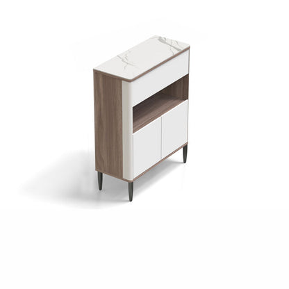 Server della porta e dei cassetti in stile glam per la cucina di casa