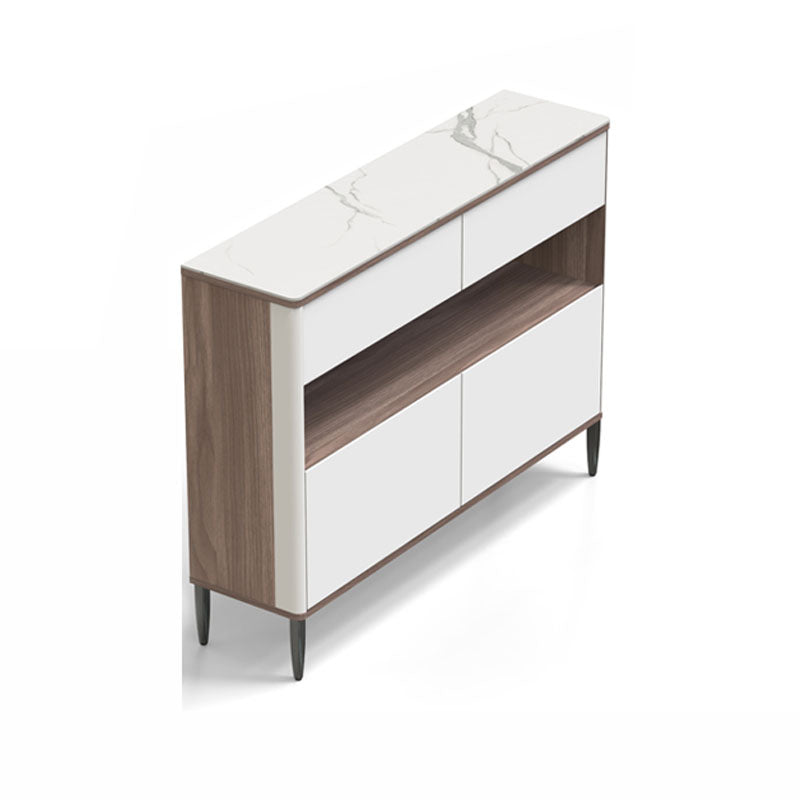 Server della porta e dei cassetti in stile glam per la cucina di casa