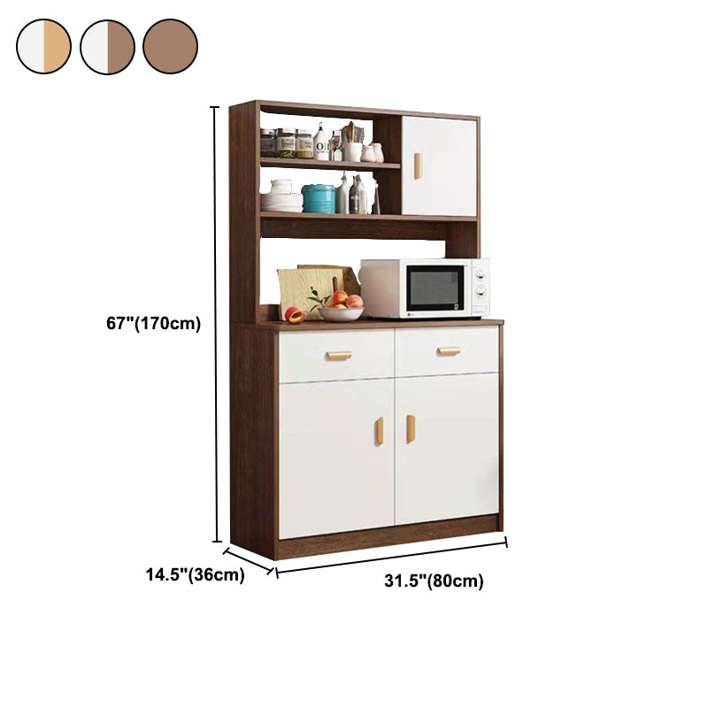 Sideboard in legno ingegnerizzato contemporaneo per sala da pranzo