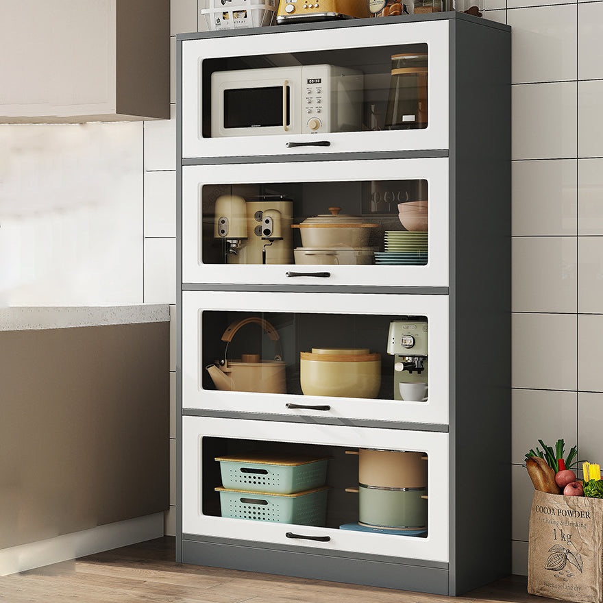 Abbine in vetro in legno ingegnerizzato contemporaneo