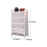 Massicco di sideboard per sala da pranzo in acciaio mobile moderno server buffet con archiviazione