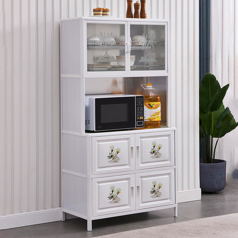 Porte Metal Sideboard moderno moderno server buffet con archiviazione per sala da pranzo