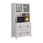 Porte Metal Sideboard moderno moderno server buffet con archiviazione per sala da pranzo
