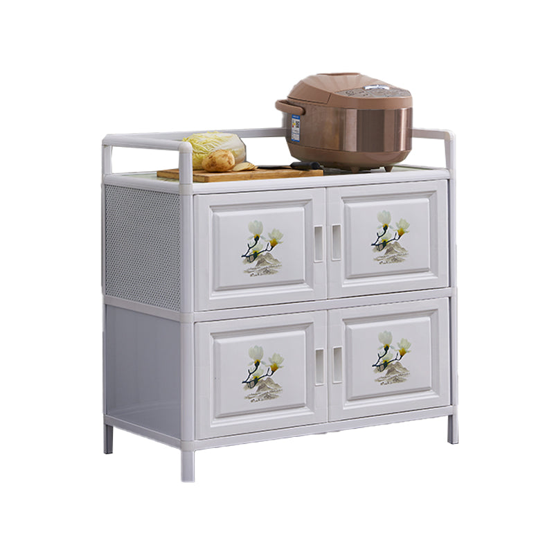 Porte Metal Sideboard moderno moderno server buffet con archiviazione per sala da pranzo
