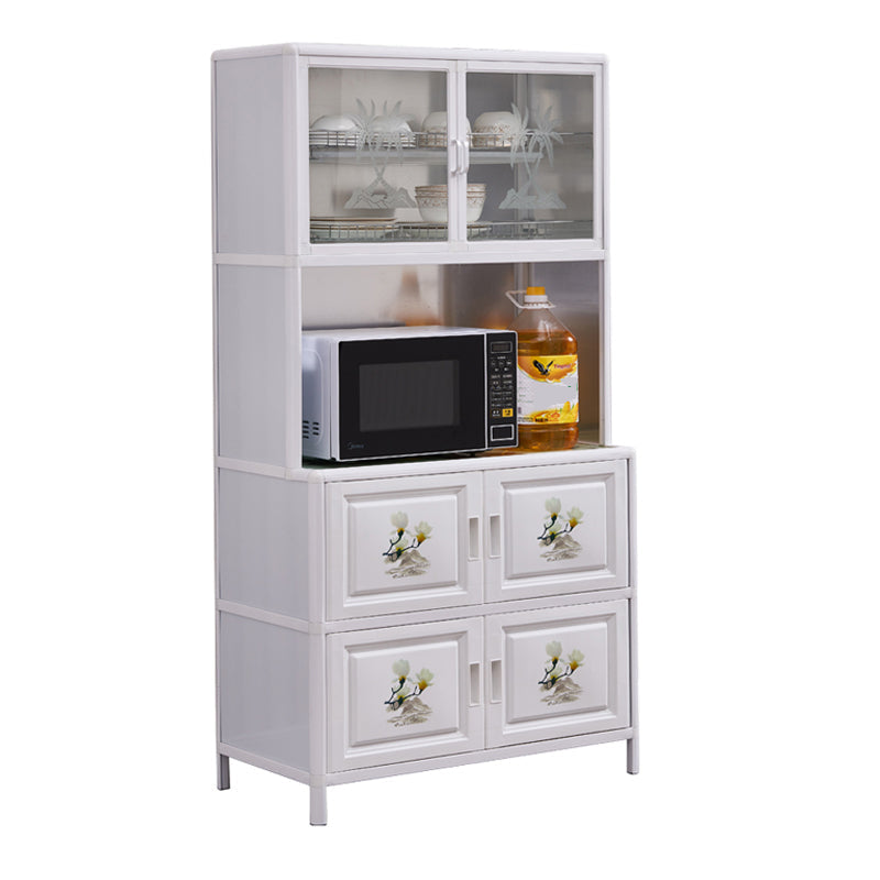 Porte Metal Sideboard moderno moderno server buffet con archiviazione per sala da pranzo