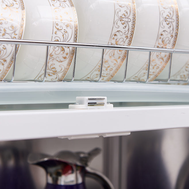 Porte Metal Sideboard moderno moderno server buffet con archiviazione per sala da pranzo