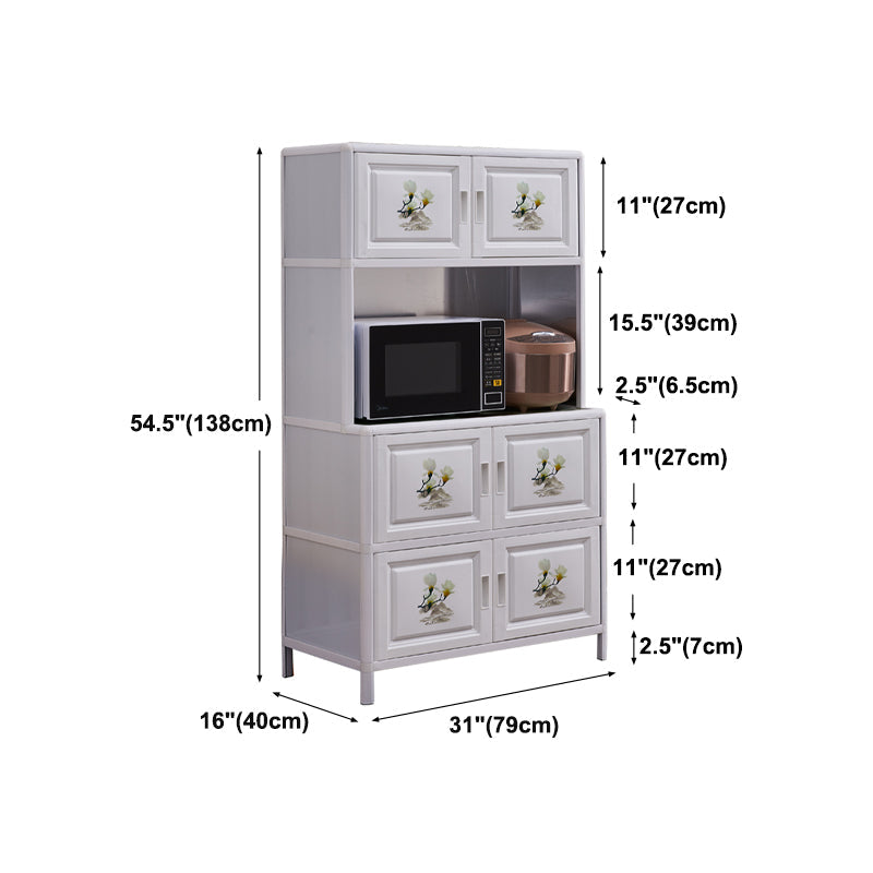 Porte Metal Sideboard moderno moderno server buffet con archiviazione per sala da pranzo