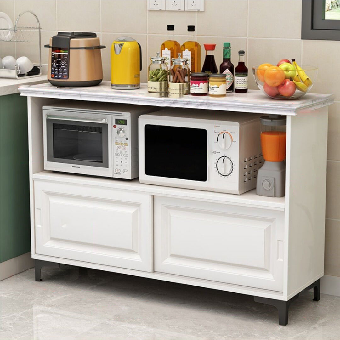 Sideboard di pietra porta mobile moderno server buffet con archiviazione per cucina