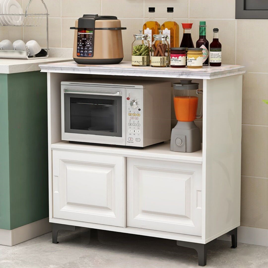 Sideboard di pietra porta mobile moderno server buffet con archiviazione per cucina