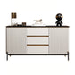 Sintered Stone Storage Cabinet Luxury Rectangle Sideboard for Home Black Clearhalo 'buffet_sideboard' 'Buffets & Sideboards' 'furn' 'furn_buffet_sideboard' 'Furniture' 'Kitchen & Dining Furniture' 5531516