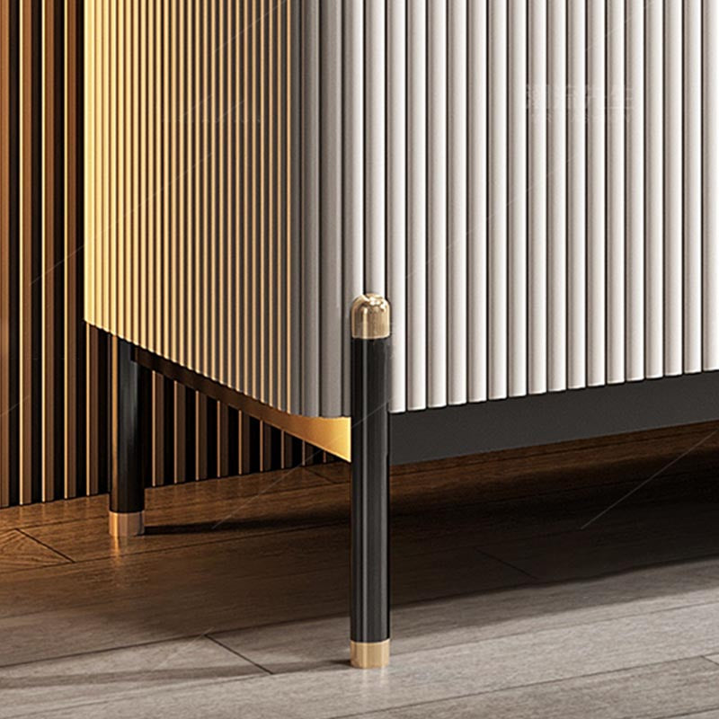 Sintered Stone Storage Cabinet Luxury Rectangle Sideboard for Home Clearhalo 'buffet_sideboard' 'Buffets & Sideboards' 'furn' 'furn_buffet_sideboard' 'Furniture' 'Kitchen & Dining Furniture' 5531520