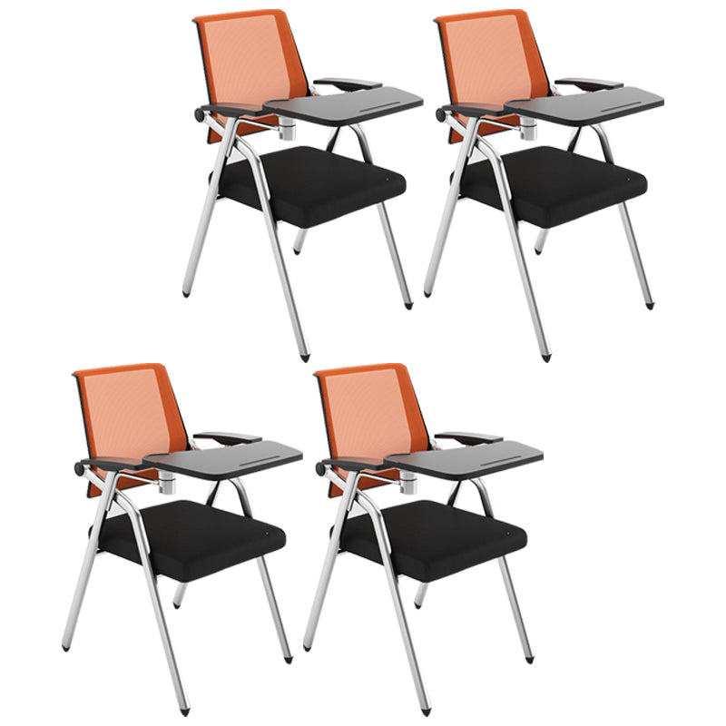 Mid Back Mesh Conference Chair Modern Home Office Fixed Arms Office Chair