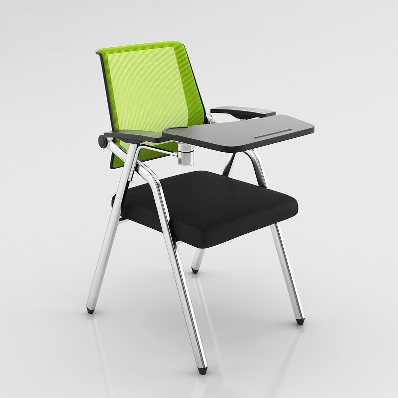 Mid Back Mesh Conference Chair Modern Home Office Fixed Arms Office Chair