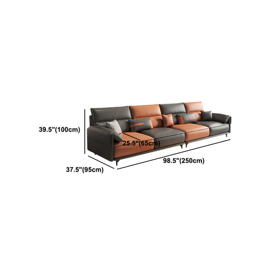 Glam culown cuscino da cuscino da cuscinetto braccio soggiorno facero divano in pelle finta