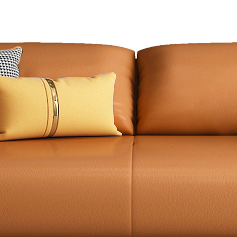 Faux en cuir moderne oreiller moderne canapé standard canapé standard pour le salon, appartement