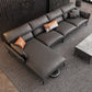 Vlek resistent modernisme sofa & chaise flared arm sectional