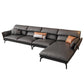 Vlek resistent modernisme sofa & chaise flared arm sectional