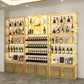 Luxury freistehende Weinflasche Rack Metall mit Lagerregalen Flaschenhalter