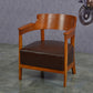 Solid Color Living Room Arms Included Basic Four Leg Square Arms Accent Chair
