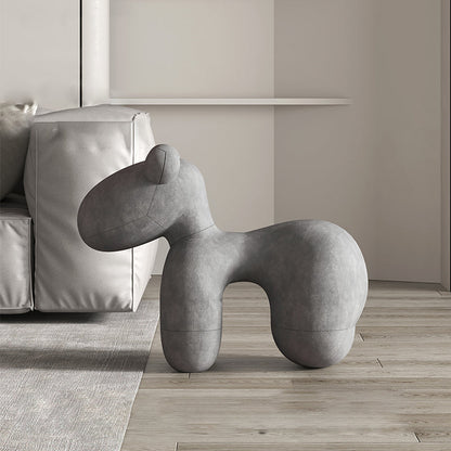 動物型のシートチェア、クリエイティブな子供のような固体アクセント椅子