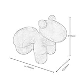 動物型のシートチェア、クリエイティブな子供のような固体アクセント椅子