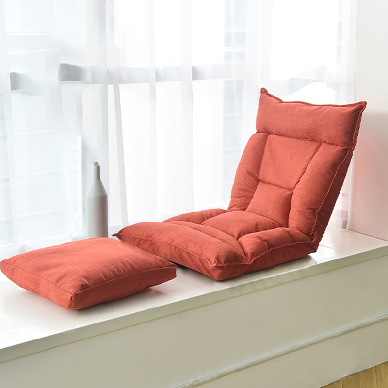 Sedia a braccioless a colore solido sedia convertibile per soggiorno/camera da letto