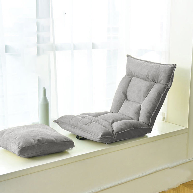 Sedia a braccioless a colore solido sedia convertibile per soggiorno/camera da letto