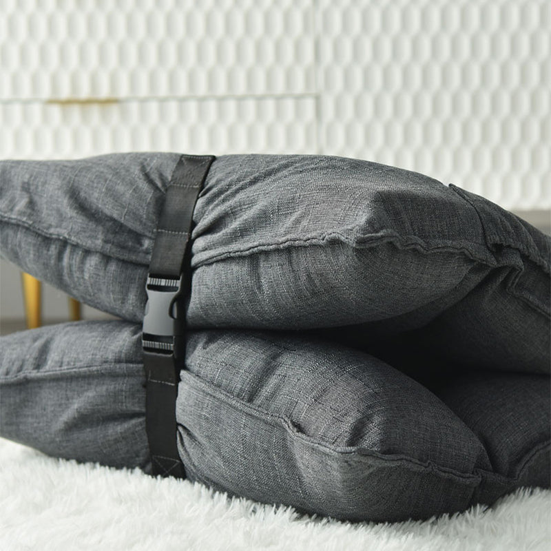 Sedia a braccioless a colore solido sedia convertibile per soggiorno/camera da letto