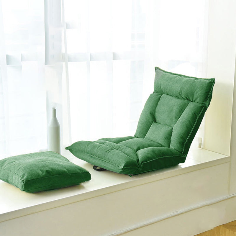 Sedia a braccioless a colore solido sedia convertibile per soggiorno/camera da letto