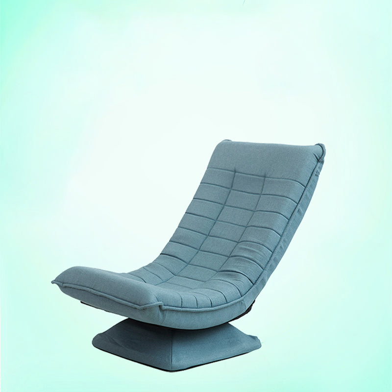 Sedia moderna a braccia, sedia accento imbottita miscela di cotone, 20 "(w) x 23" (d) x 33 "(h)