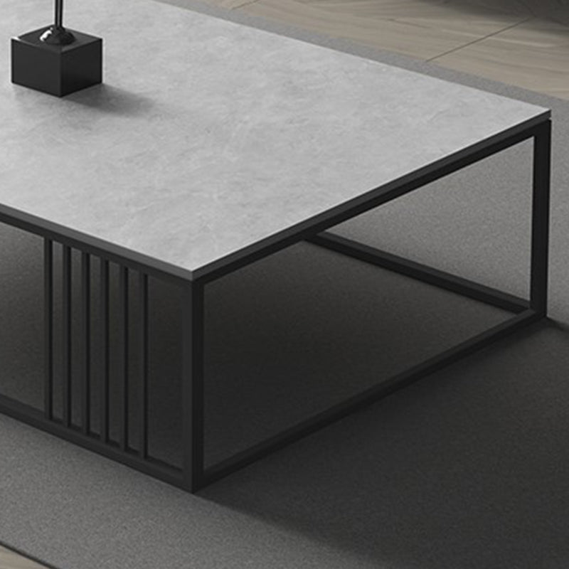 Slate Rectangular Coffee Table Frame 1 Coffee Table Minimalist