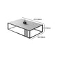 Slate Rectangular Coffee Table Frame 1 Coffee Table Minimalist