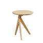 Scandinavian 19.6-inch Round Wood Top Side Table 3 Legs/4 Legs End Table Natural Three Leg 1 Clearhalo 'Coffee & Accent Tables' 'End & Side Tables' 'end_side_tables' 'furn' 'furn_end_side_tables' 'Furniture' 'Living Room Furniture' 5534012