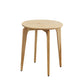 Scandinavian 19.6-inch Round Wood Top Side Table 3 Legs/4 Legs End Table Natural Four Leg 1 Clearhalo 'Coffee & Accent Tables' 'End & Side Tables' 'end_side_tables' 'furn' 'furn_end_side_tables' 'Furniture' 'Living Room Furniture' 5534018