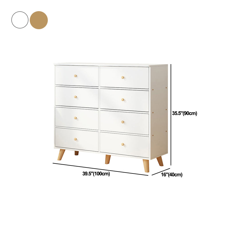 Contemporary Accent Chest with Drawers Wooden Straight Legs Chest Clearhalo 'Cabinets & Chests' 'cabinets_chests' 'furn' 'furn_cabinets_chests' 'Furniture' 'Living Room Furniture' 5534327